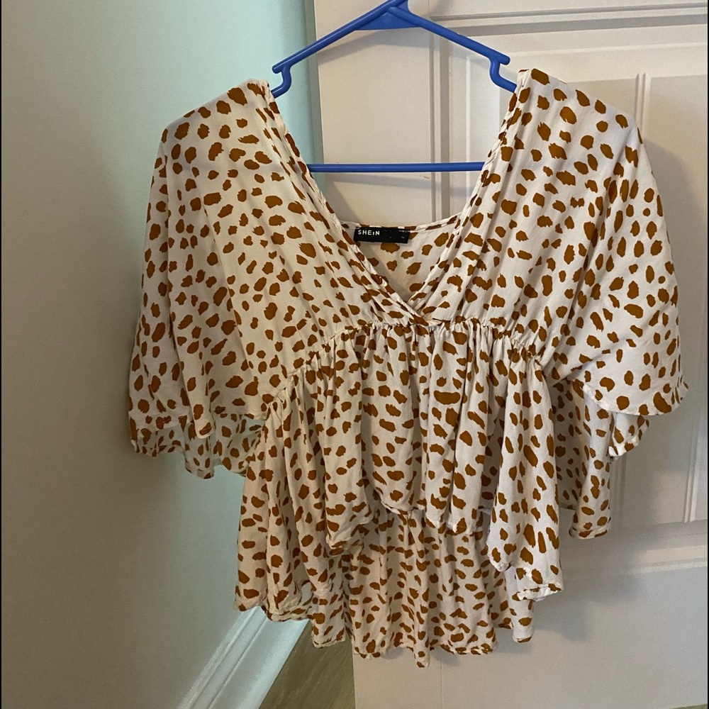 shein, size medium, dressy shirt